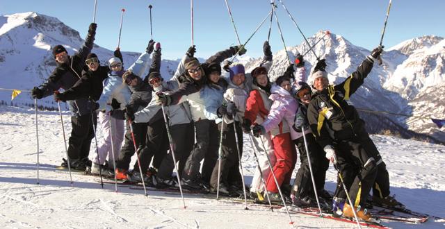 אתר הסקי האיטלקי ססטרייר (Sestriere)  (צילום: יח