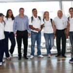 משלחת ישראל למשחקים האולימפיים טסה כחול לבן