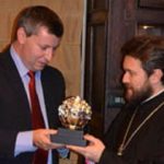 הפטריארך הקדוש קיריל ביקר בכנסיית המולד