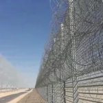 גדר ביטחונית מוקמת בגבול ירדן להגנת נמל התעופה רמון