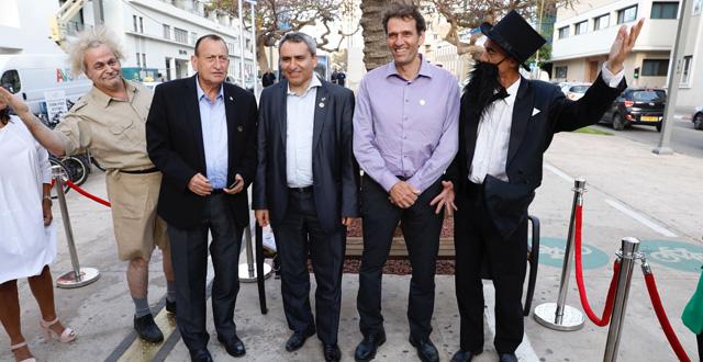 נחנך פרויקט "שביל העצמאות" בתל אביב. צילום יחצ