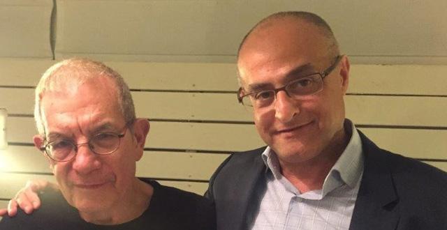 מימין: דוד מימון, מנכל אל על היוצא וקובי קרני, יור ההתאחדות משרדי הנסיעות. צילום יחצ