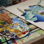 פסטיבל ציורי רצפה בתלת מימד בדיזנגוף סנטר