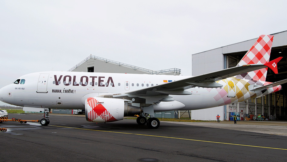 Volotea-חברת לואו קוסט ספרדית. צילום אתר החברה