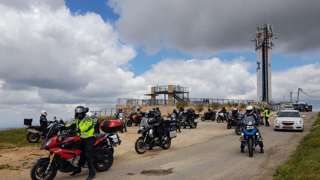 מסע אופנועים בפסח בגוש עציון. צילום תיירות גוש עציון