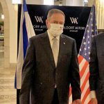 וולדורף אסטוריה ירושלים מארח את סטיבן מנוצ'ין, שר האוצר האמריקאי