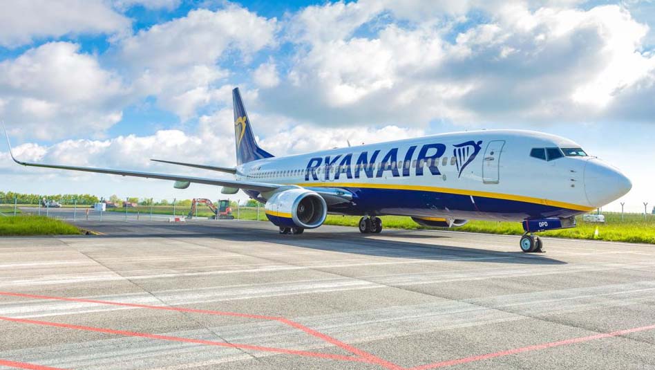 ריינאייר היא חברת התעופה היחידה שרשמה עלייה של 2% בהשוואה לשנת 2019
