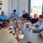 שר התיירות, חיים כץ, קיים הערכת מצב ומוכנות להרחבת מערך הפינוי