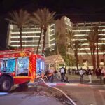 שריפה במלון "המלך שלמה" בטבריה – 8 נפגעים קל, כ-150 אורחים פונו