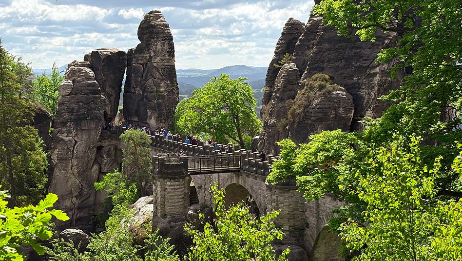 הפארק הלאומי שוויץ הסקסונית.גשר הבסטאי. צילום magnific