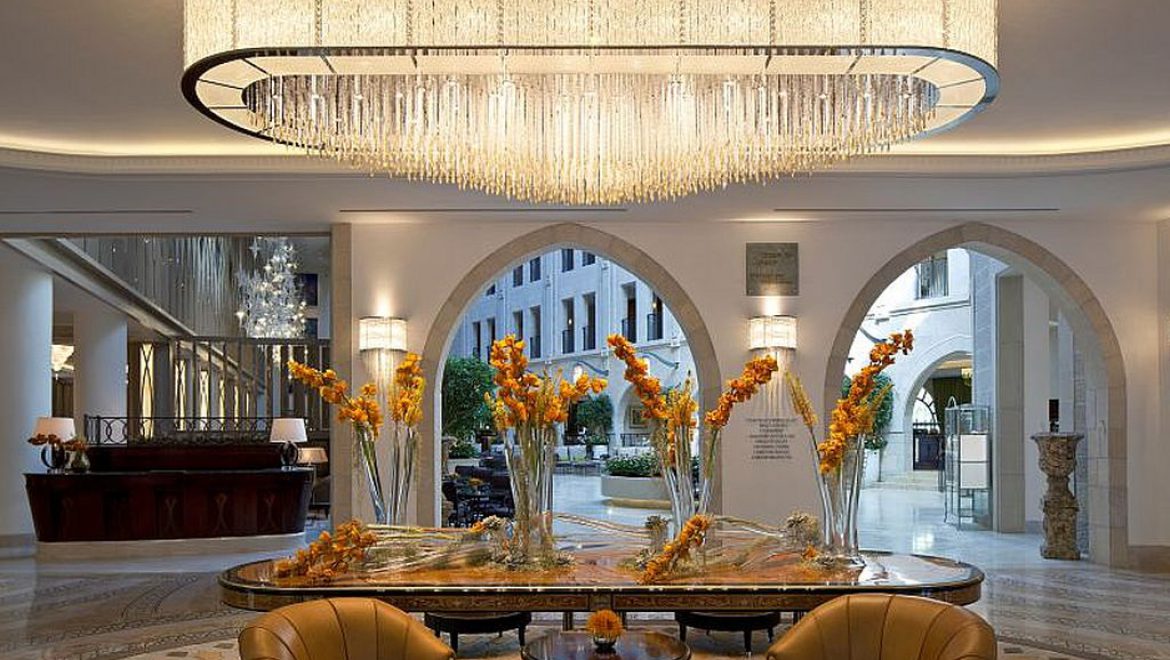 Volodorf Astoria Hotel in Jerusalem. . Foto Nr Rotem Raphael wurde zum Verkaufsleiter des Waldorf Astoria Hotels ernannt