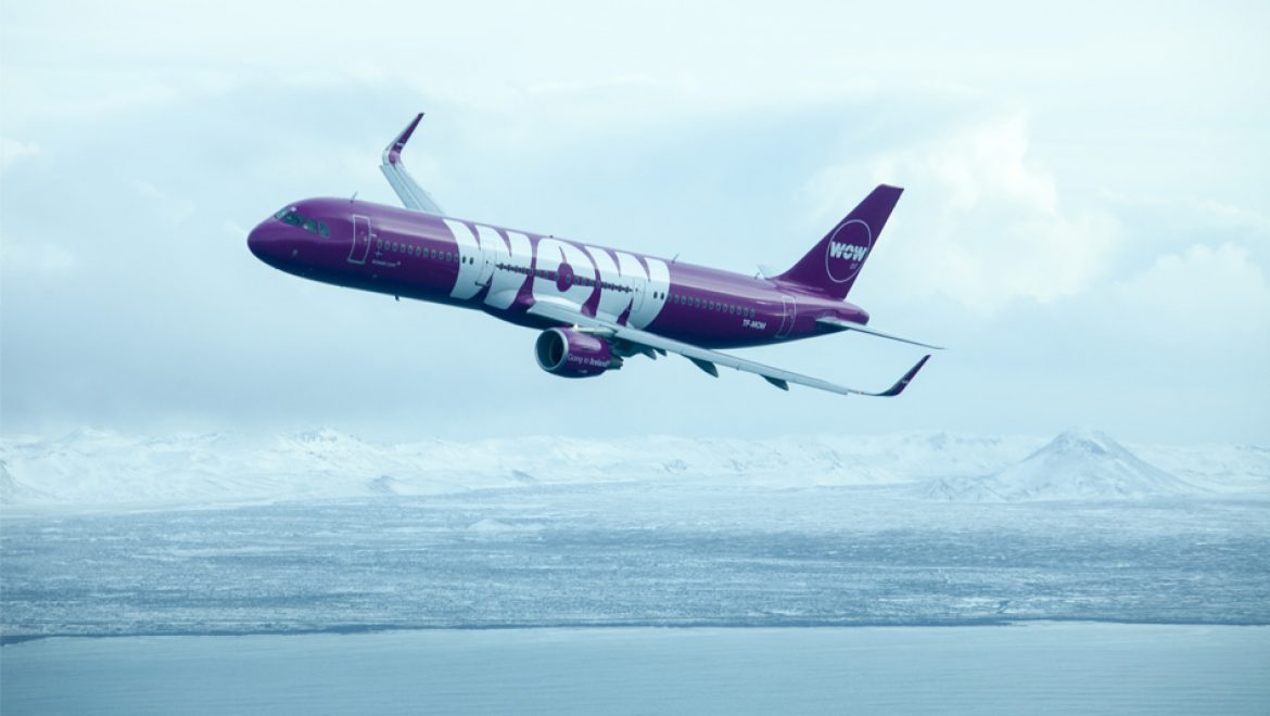 WOW Air. החברה החדשה מתכננת להחזיק 6 מטוסים ולטוס לאירופה ולצפון אמריקה. צילום יח חברת WOW Air מציעה מספטמבר טיסות לסתיו במחירי השקה