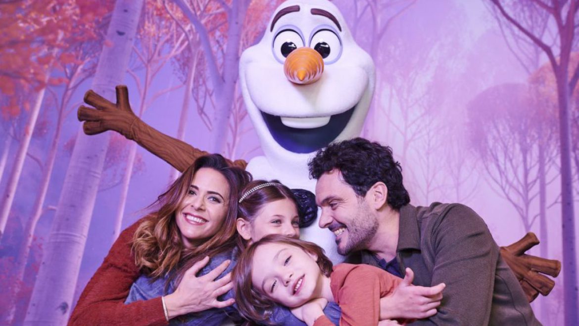 פגישה אישית עם דמויות דיסני. צילום יח חדשות דיסנילנד פריז ממלכת הקרח 2