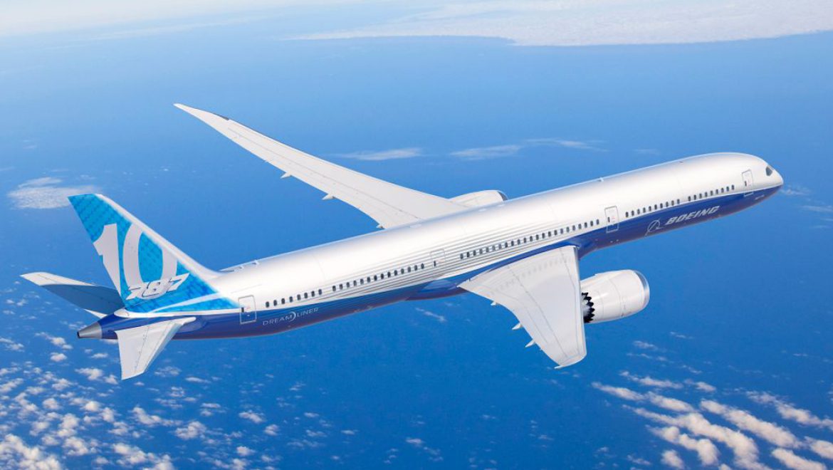 מטוס בואינג דרימליינר 787-10 יעילות דלק טובה יותר ב-25%. צילום בואינג אייר ניו זילנד בחרה בדגם ה-787 דרימליינר החדש של בואינג