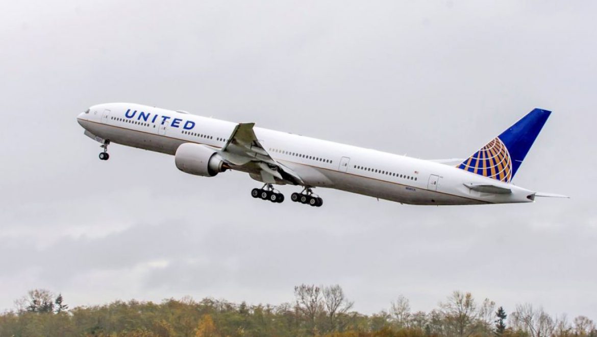 מטוס Boeing 777-200ER של יונייטד איירליינס. ממאי 2019 לוושינגטון. צילום יח יונייטד איירליינס משיקה טיסה ישירה בין תל אביב לוושינגטון די.סי.