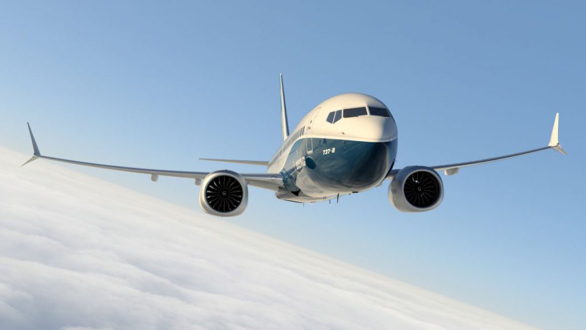 מטוס בואינג 737MAX. דגם ה-MAX 8- מגיע עם 178 מושבים. צילום יח קבוצת IAG תרכוש מבואינג 200 מטוסים מדגם 737MAX