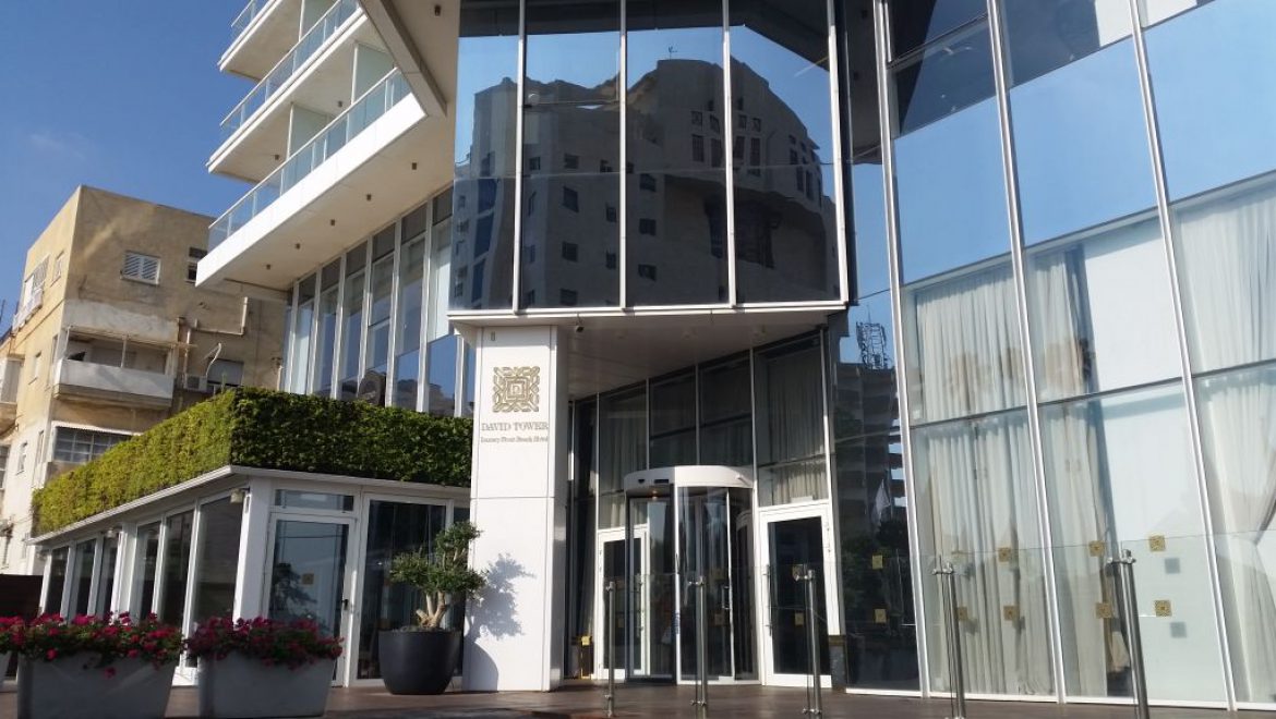 מלון דיוויד טאואר בנתניה. צילום שוש להב דני רונן נבחר ליו”ר התאחדות מלונות נתניה