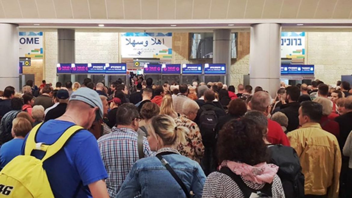 תורים בנתב עיכובים של 17 טיסות בטרמינל 3 בשל תקלה במיון המזוודות