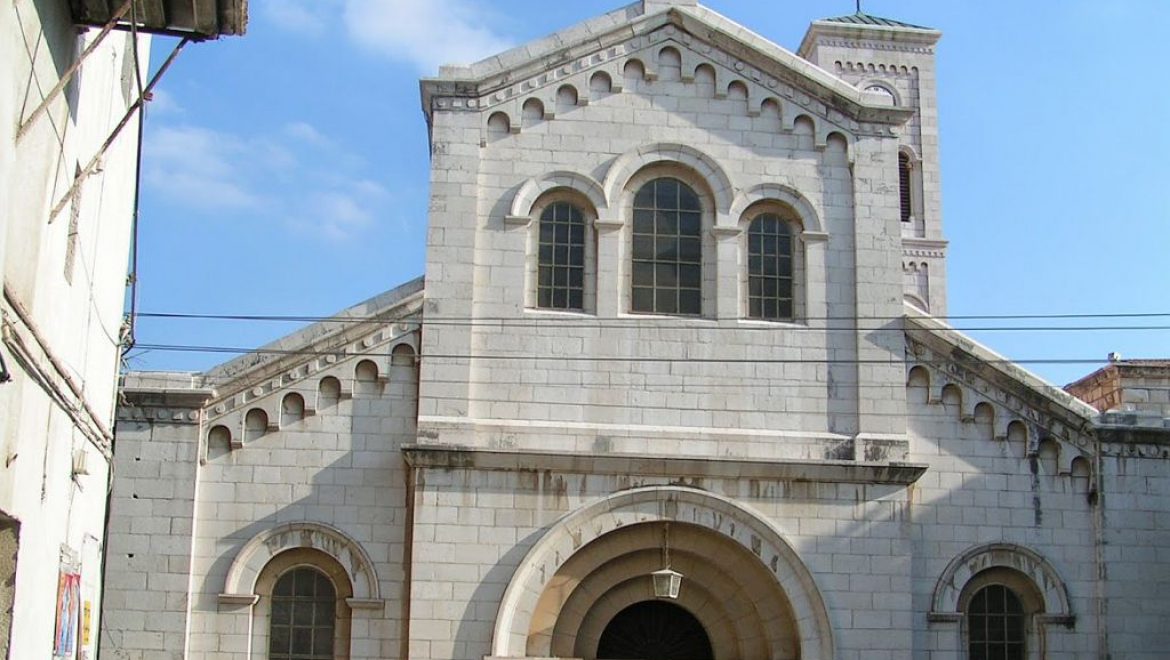 כנסיית הבשורה בנצרת. התפוסה הגבוהה ביותר נרשמה בנצרת - כ-92%. צילום עירית רוזנבלום אוקטובר 2018 במלונות: שיא של כל הזמנים בלינות התיירים