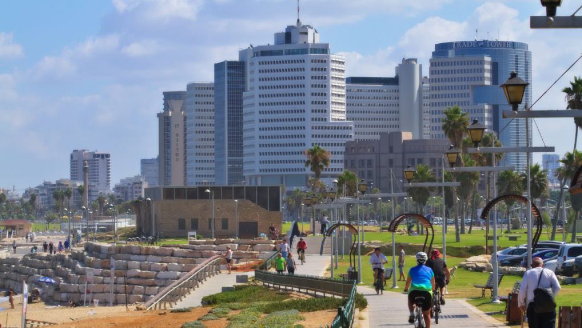 תל אביב. נהנית מפריחה של סטרטאפים בתחומי הבינה המלאכותית, ביג-דאטה, אנליטיקה וסייבר. צילום Depositphotos מרץ-אפריל 2019 במלונות כמעט ללא שינוי לעומת אותה תקופה אשתקד