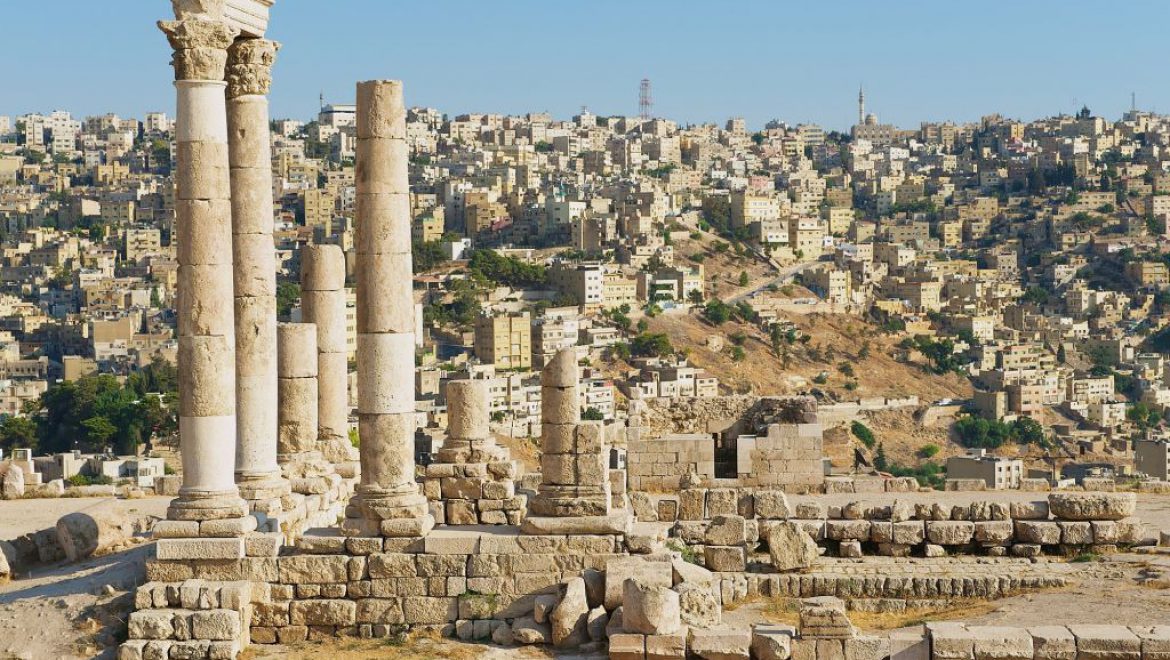 העיר העתיקה של עמאן, ירדן. התיירות מתגברת. צילום Depositphotos או’לירי: נכפיל את מספר הקווים והנוסעים לירדן בשנה הבאה