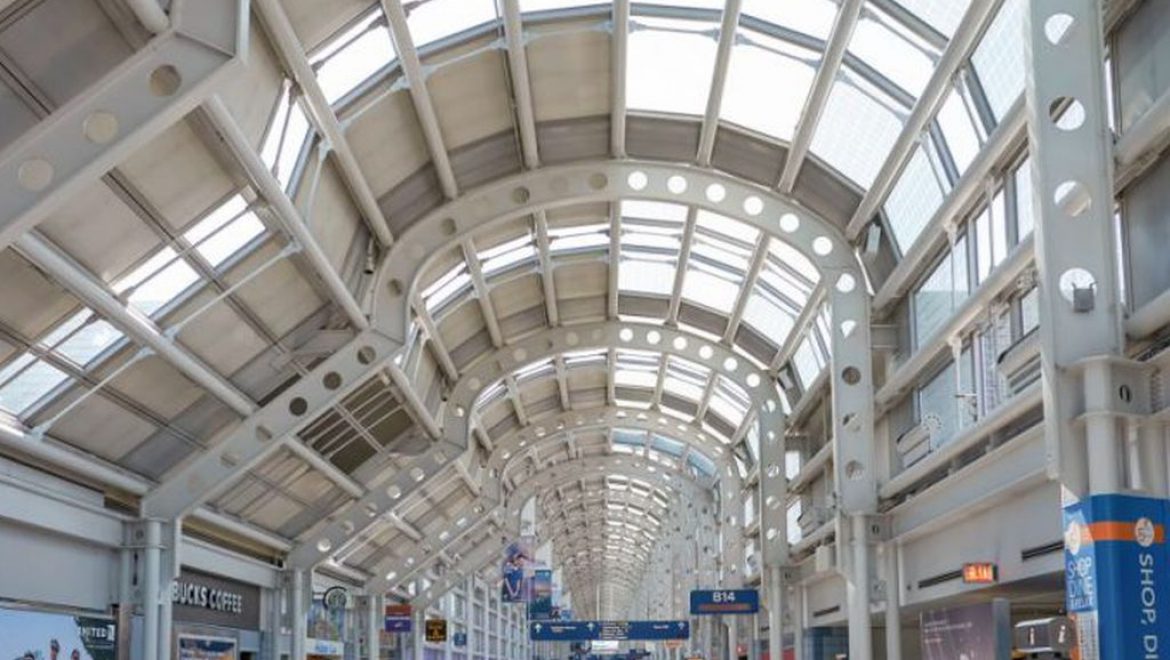 נמל התעופה הבינלאומי O'Hare בשיקגו. צילום Depositphotos אל על משיקה את מכירת הטיסות הישירות לשיקגו