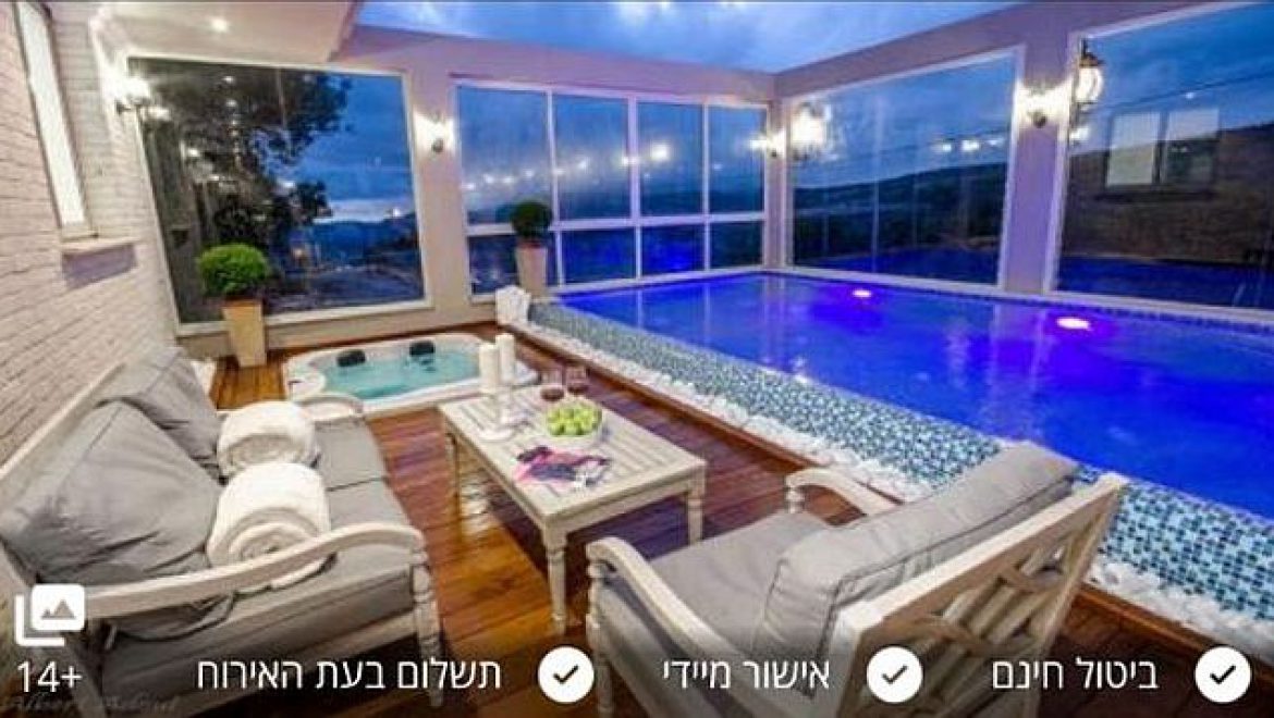 דוגמה לעיסקה של סויטה ב-VACO. צילום מסך הושקה אפליקציית הצימרים VACO להזמנות אונליין
