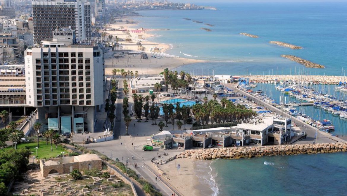 בתי מלון לאורך חוף הים של תל אביב. יש להגדיל את הפריסה התיירותית. צילום כפיר סיוון הושקה תוכנית אב תיירותית לת”א, תוסדר ההשכרה לטווח קצר