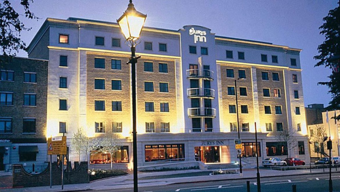 אחד ממלונות JURYS INN שינוהלו על ידי רשת פתאל אירופה. צילום יח הושלמה עסקת מלונות פתאל אירופה בבריטניה ובאירלנד