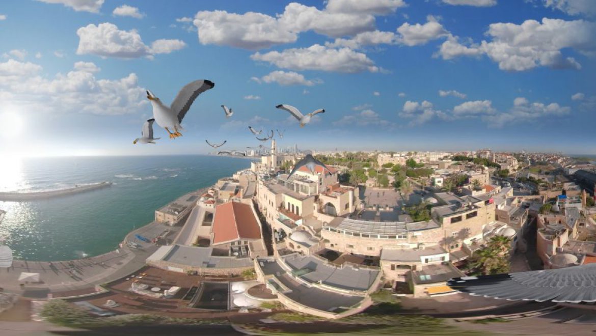 תמונה מתוך סרט המציאות המדומה יפו אקספרס. צילום יובל רווח מיפו אקספרס ועד תיבת נוח: אטרקציות חדשות בארץ