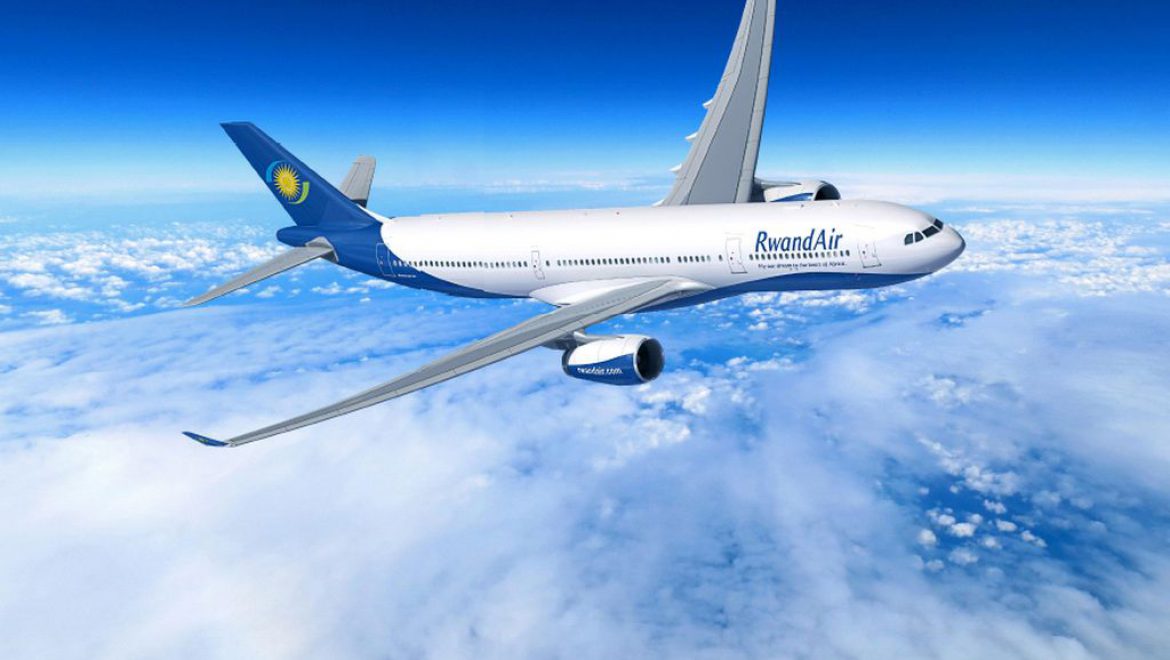 מטוס רואנדה אייר. צילום יח חברת התעופה RWANDAIR מציעה מחירים מיוחדים