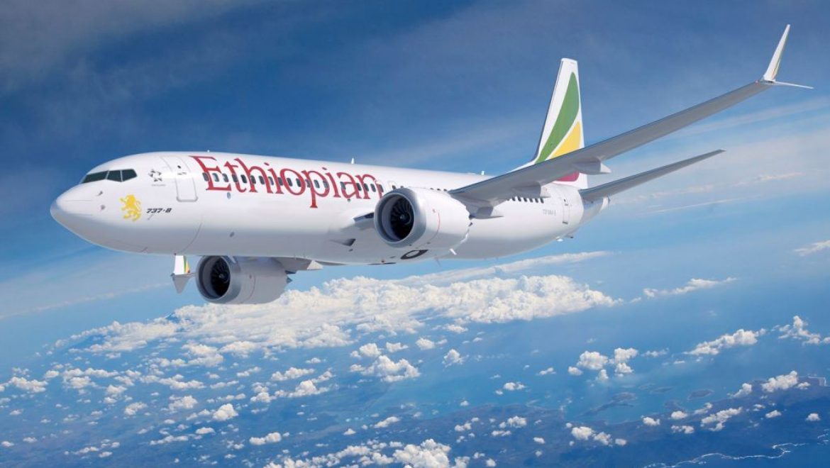 מטוס הבואינג 737MAX של אתיופיאן איירליינס. המטוסים מדגם זה הושבתו. צילום יח באוסטרליה יוצאים להגנת מטוס הבואינג 737 מקס