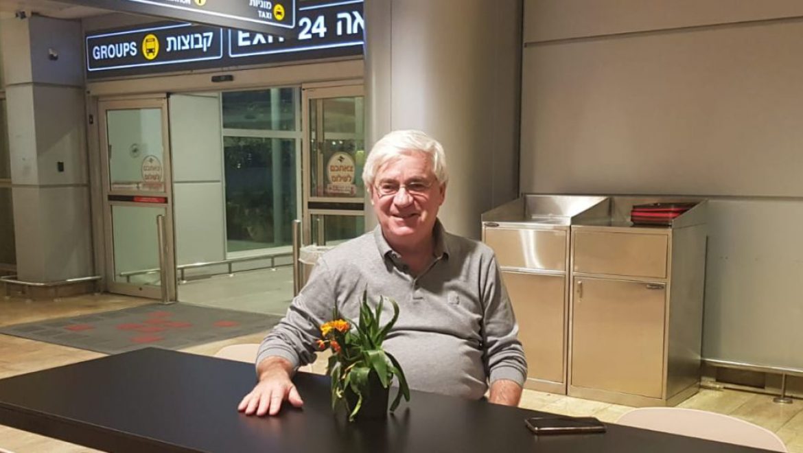 אבי שוורץ, מנהל חברת התעופה הפולנית לוט בישראל. צילום עוזי בכר לוט חנכה טיסה חדשה בקו תל אביב-קרקוב