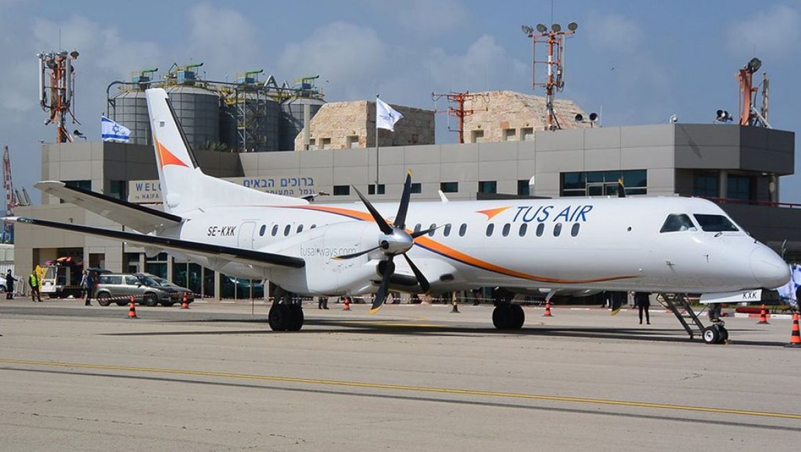 TUS AIRWAYS. מתכננת את חזרתה בהקדם האפשרי. צילום יח TUS AIRWAYS מתכננת לחדש את הטיסות לנמל התעופה בחיפה