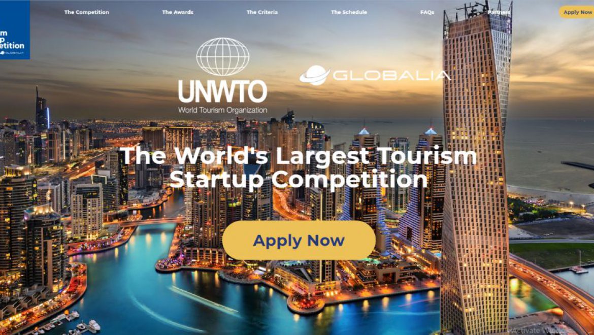 אתר תחרות הסטארט-אפ של ארגון התיירות העולמי UNWTO המחפש את המוצר שיצעיד את התיירות קדימה ארגון UNWTO מכריז לראשונה על תחרות סטארט-אפים בינלאומית