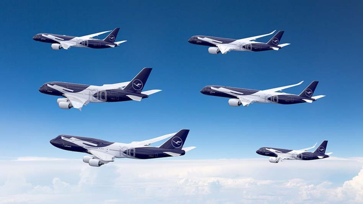 לופטהנזה חוגגת 100 שנה עם צי שעוצב במיוחד