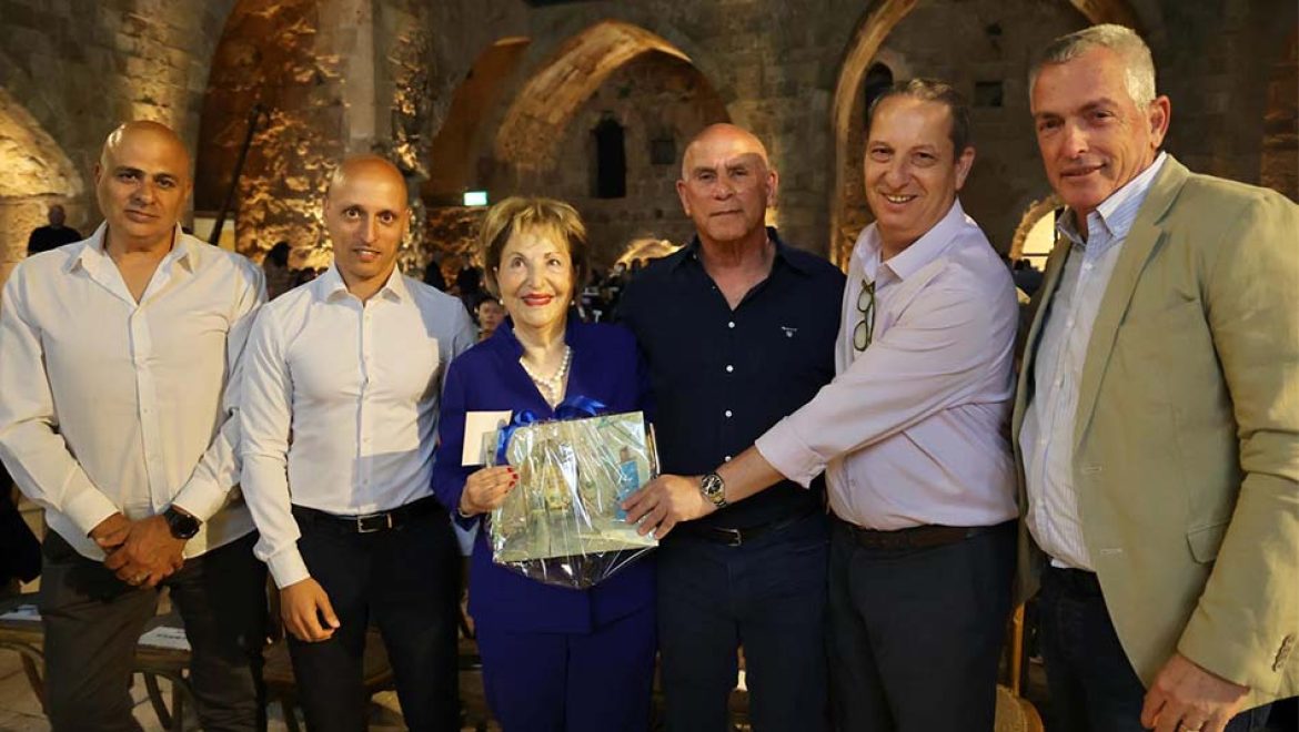 מימין לשמאל: ליאור גלפנד, יובל פורת, דני שחר, רעיה שטראוס בן דרור, עמיחי בן שלוש, אזי לוי. צילום קוקו אמש התקיים בעכו ערב הפתיחה לתערוכת התיירות הבינלאומית IMTM