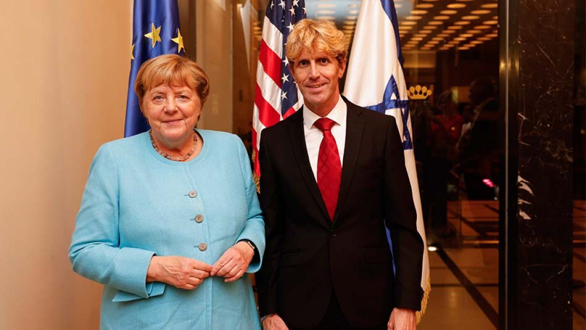 מלון דן תל אביב מארח את קנצלרית גרמניה לשעבר, אנגלה מרקל