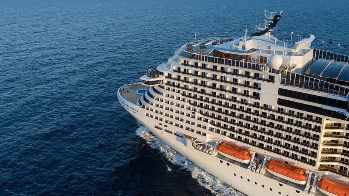 MSC Cruises מציבה הקיץ את MSC Grandiosa בפיורדים הנורבגיים