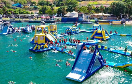 "אקווה רייס": מסלול הקארטינג הצף הראשון בישראל יוצא לדרך