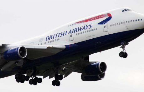 בריטיש איירווייס נפרדת מצי מטוסי הבואינג 747-400