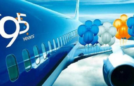 KLM מציינת יומולדת 95
