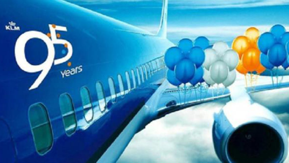 KLM מציינת יומולדת 95