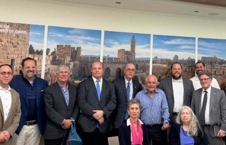 שר התיירות נפגש עם נציגי הקואליציה הרבנית הישראלית ZRC