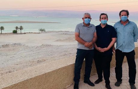 שר התיירות, אסף זמיר, ביקר במועצה האזורית תמר ים המלח