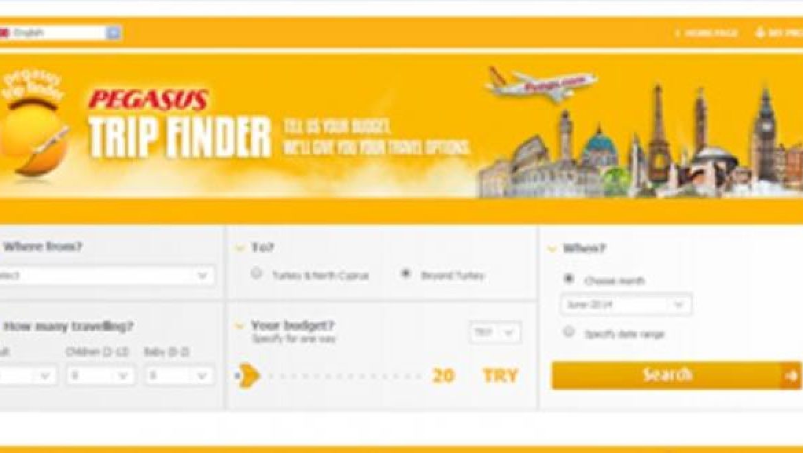 Pegasus Trip Finder: "טוס כפי יכולתך"