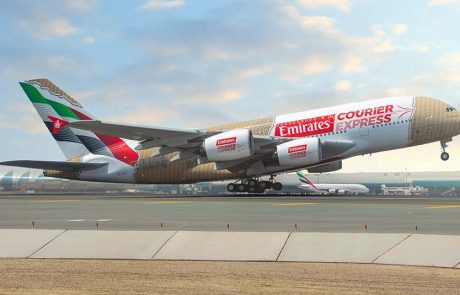 משלוח אקספרס מיוחד ? רק כשזה מגיע ב-A380 של אמירייטס