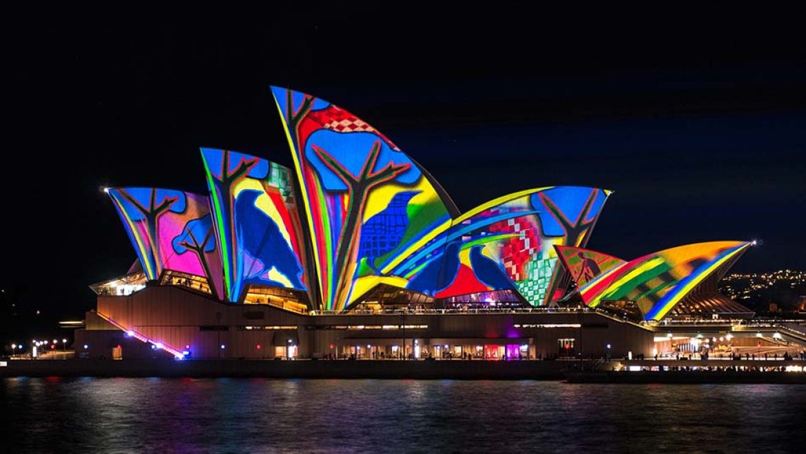 פסטיבל Vivid Sydney 2025. צילום Depositphotos סידני חולמת באורות: פסטיבל Vivid Sydney 2025 יצא לדרך
