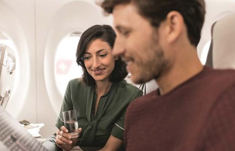 חברת SWISS מחדשת את מכירת מוצרי הדיוטי פרי במטוסים