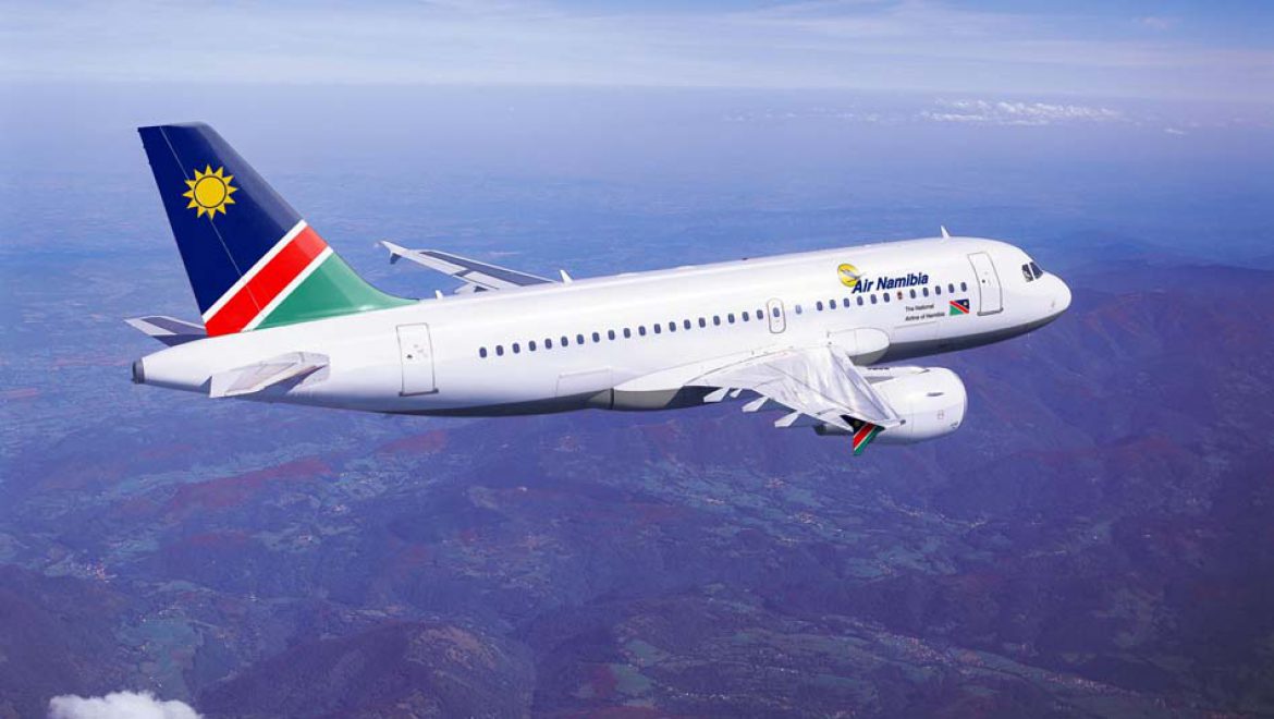 מטוס איירבוס A319 של אייר נמיביה. צילום איירבוס ממשלת נמיביה הודיעה על השבתה מיידית של חברת אייר נמיביה